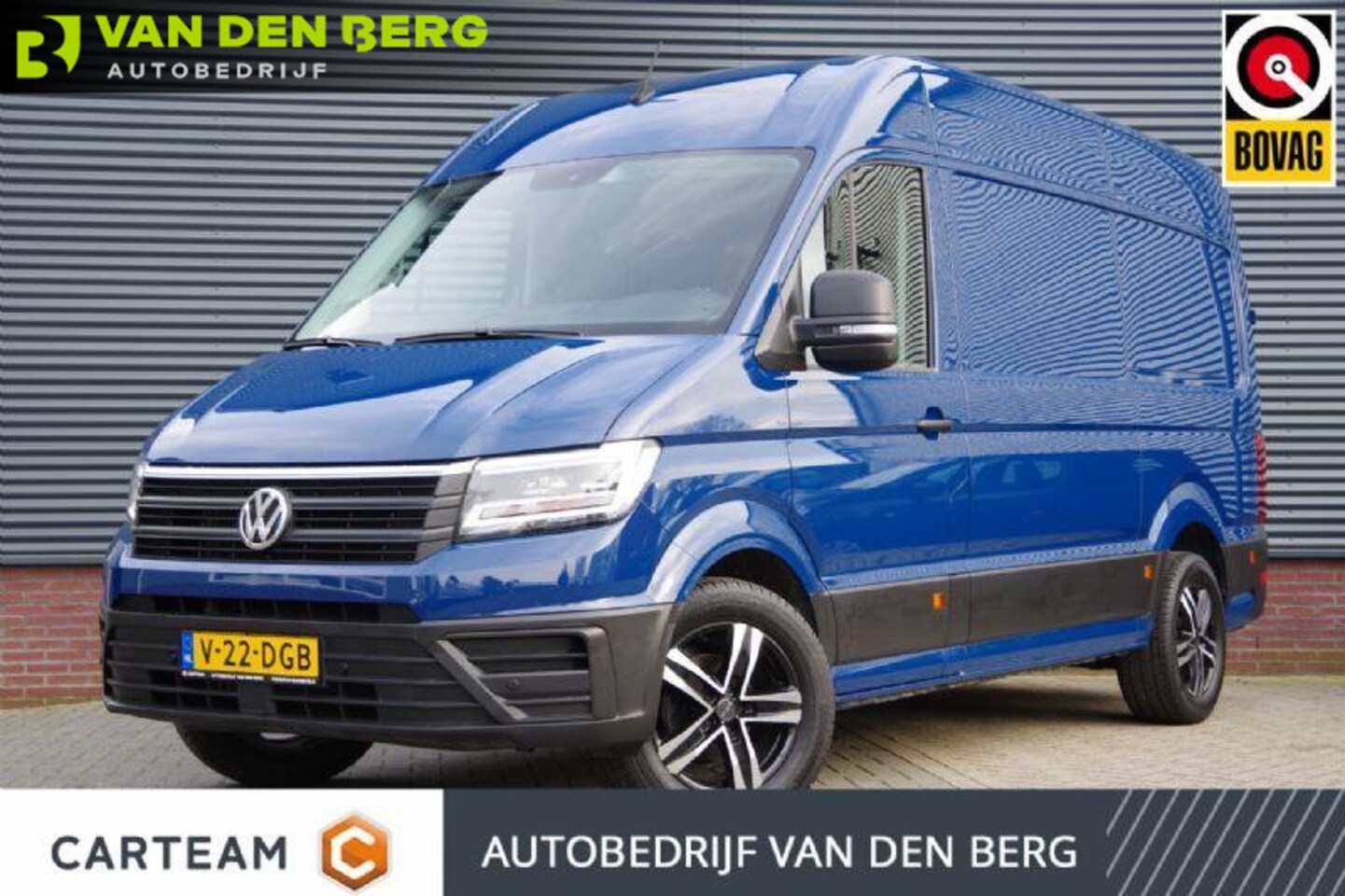 Volkswagen Crafter - 2.0 TDI L3H3(L2H2) 140PK, LED, CAMERA, TREKHAAK, NAVI, CRUISE, AIRCO, PARKEERSENSOREN - AutoWereld.nl