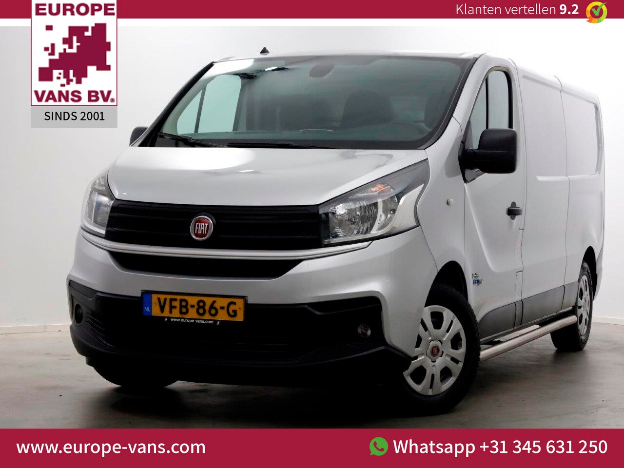 Fiat Talento - /Vivaro/Trafic 2.0 MultiJet 145pk L2H1 Airco/Navi/Camera 01-2020 - AutoWereld.nl