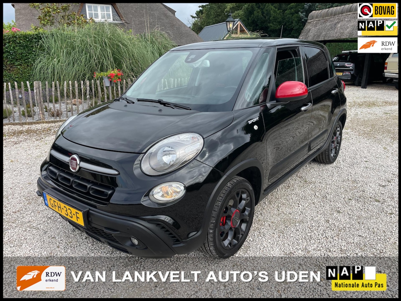 Fiat 500 L - 1.4 16v SPORT Panoramadak, ECC, Cruise - AutoWereld.nl