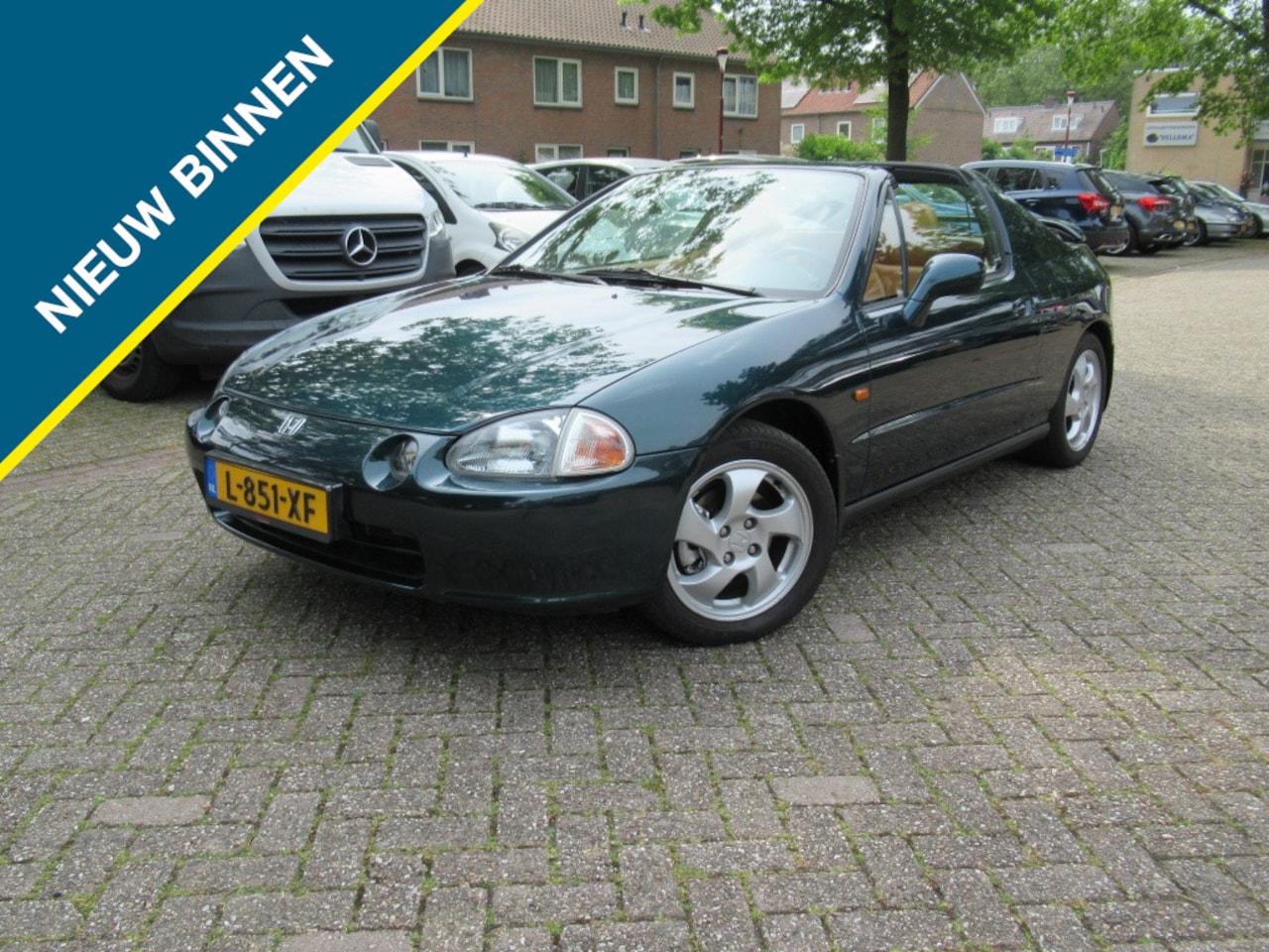 Honda CRX - 1.6 Leer/AC ESi-Elec Dak Compl. onderhoud GARANTIE! - AutoWereld.nl