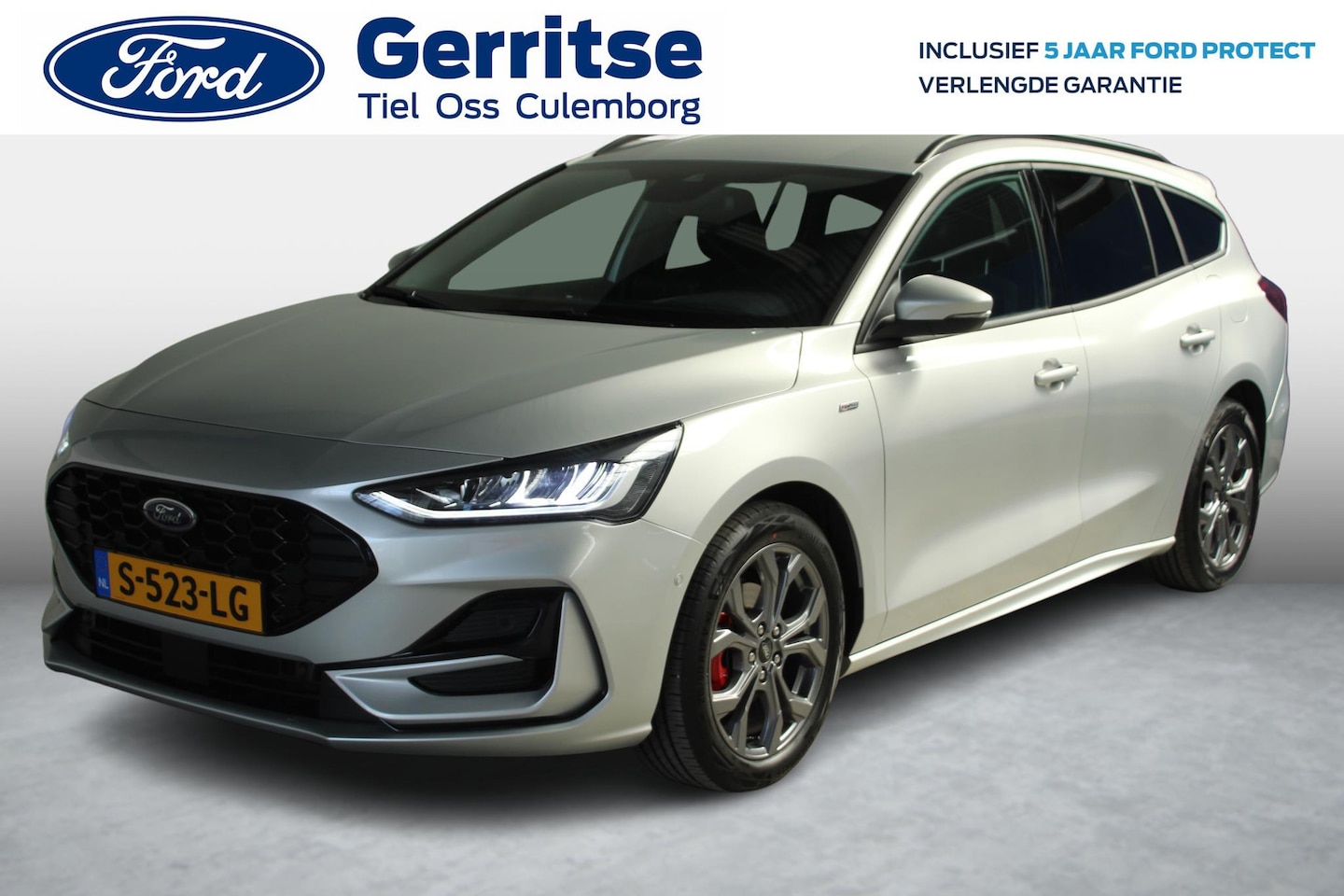 Ford Focus Wagon - 1.0 EcoBoost Hybrid ST Line 1.0 EcoBoost Hybrid ST Line , 125 PK, Winter-pack, Parking Pack, Apple Carplay / Android A - AutoWereld.nl