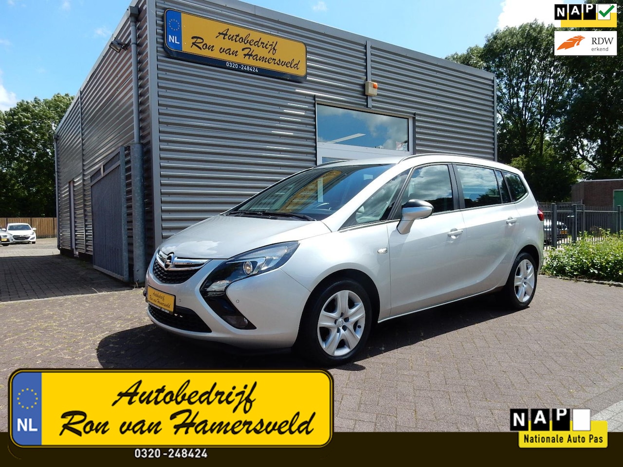 Opel Zafira Tourer - 1.4 BUSINESS 7 PERS*NAVI*CR CONTR*STL VERW* - AutoWereld.nl