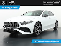 Mercedes-Benz A-klasse - 180 AMG Line | AMG-Lederpakket | Nightpakket | Dodehoekassistent | Sfeerverlichting | AMG