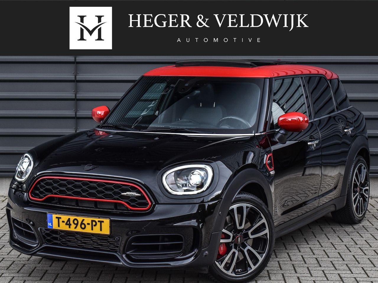 MINI Countryman - Mini 2.0 John Cooper Works ALL4 Chili | HARMAN / KARDON | PANORAMADAK | NAVI | LEDEREN BEK - AutoWereld.nl