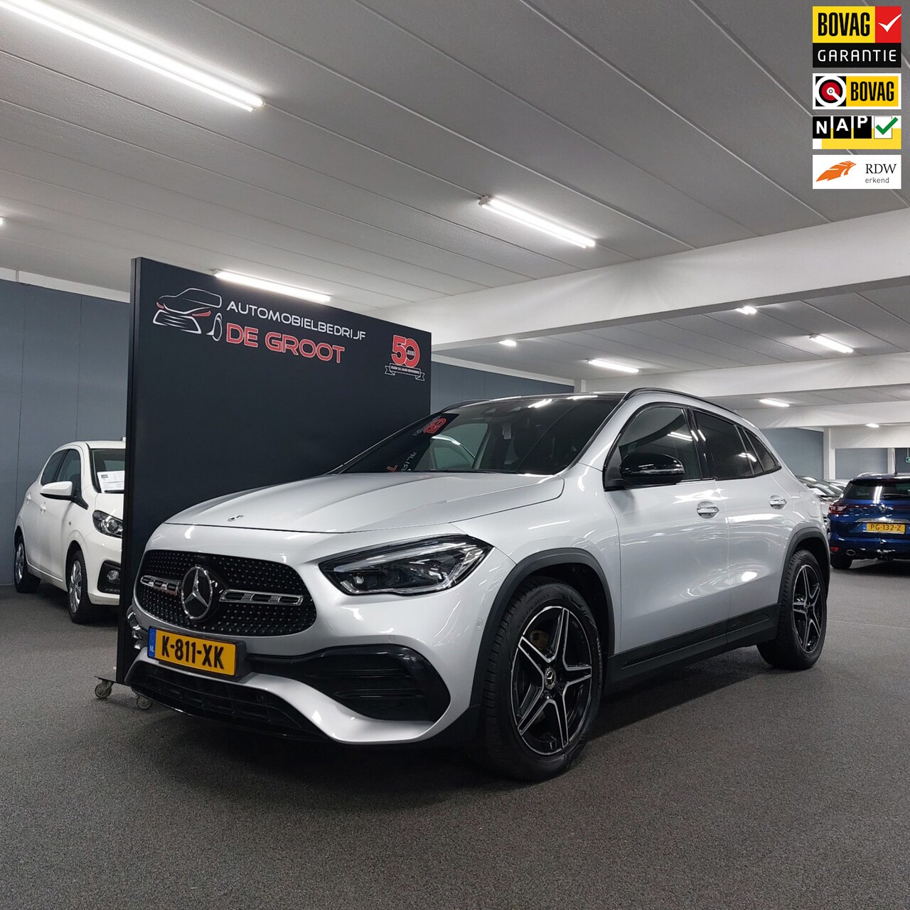 Mercedes-Benz GLA-Klasse - 200 Business Solution AMG-OPEN DAK-CAMERA-NAVI - AutoWereld.nl