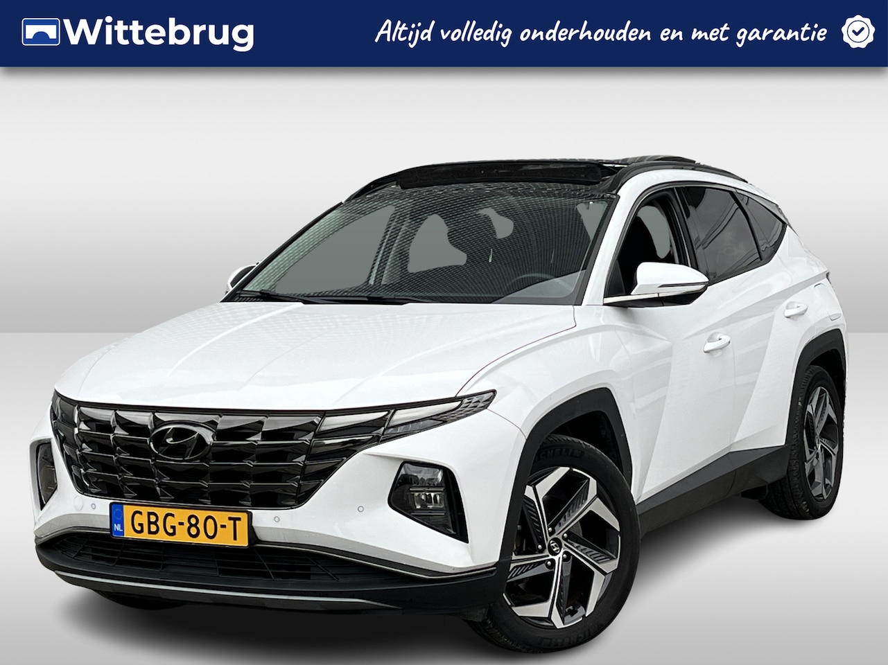 Hyundai Tucson - 1.6 T-GDI PHEV Comfort Sky 4WD PANORAMADAK SCHUIF/KANTEL | NAVIGATIE | 19 INCH VELGEN - AutoWereld.nl