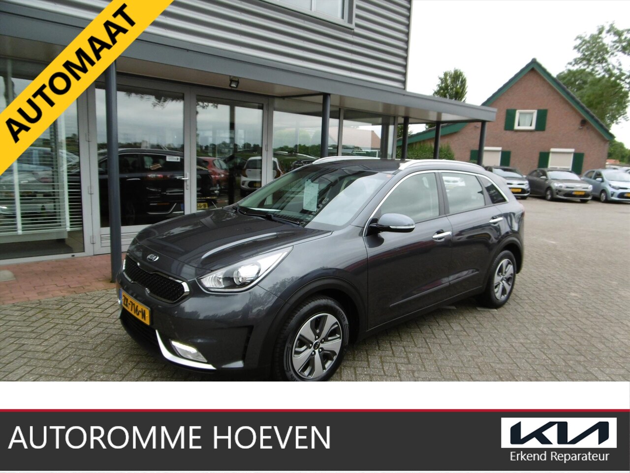 Kia Niro - 1.6 GDi Hybrid AUTOMAAT DynamicLine Org. Ned. - AutoWereld.nl