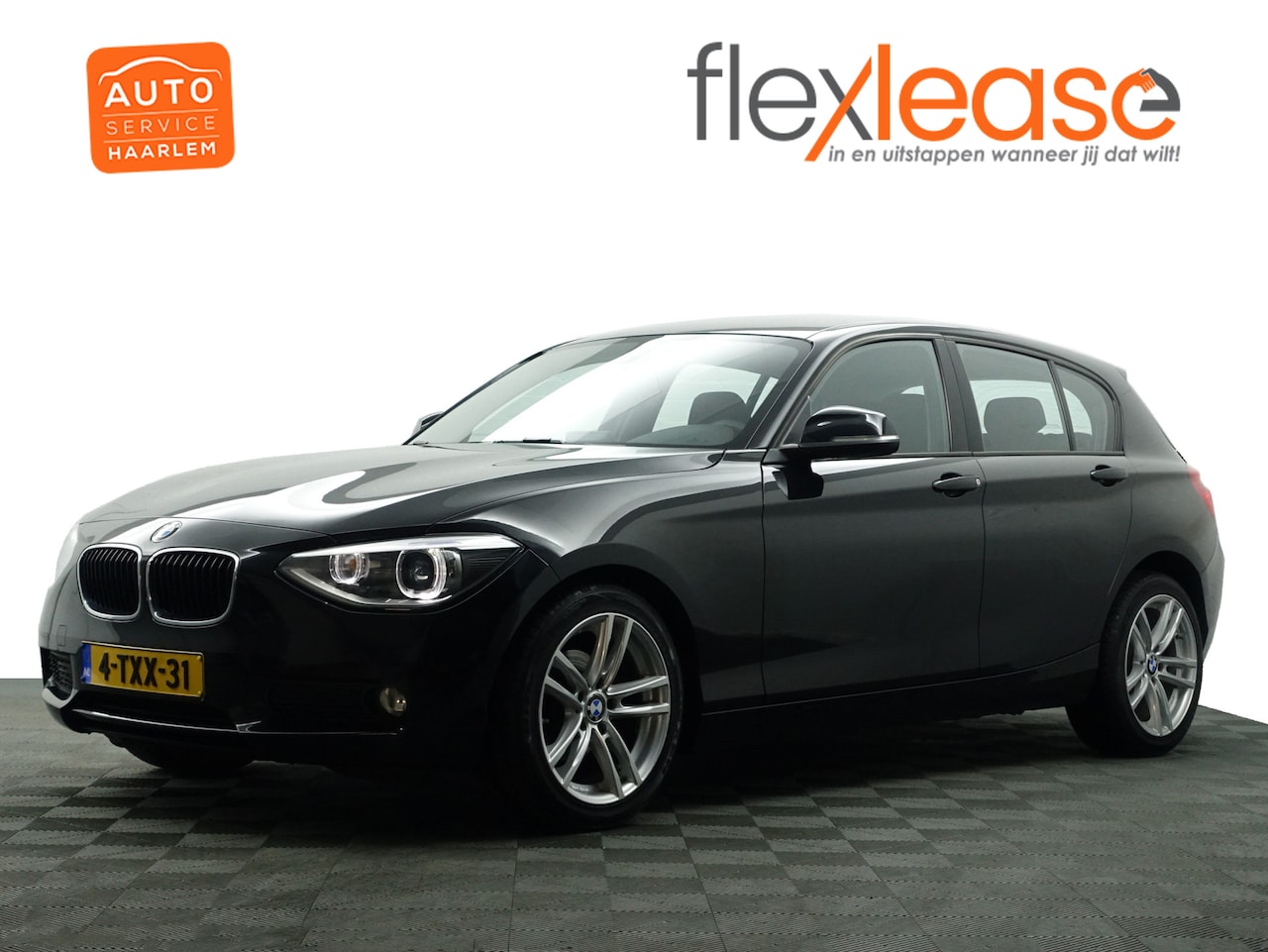 BMW 1-serie - 116i High Executive Aut- Xenon Led, Park Assist, Dynamic Select, Navi, Clima, Cruise - AutoWereld.nl