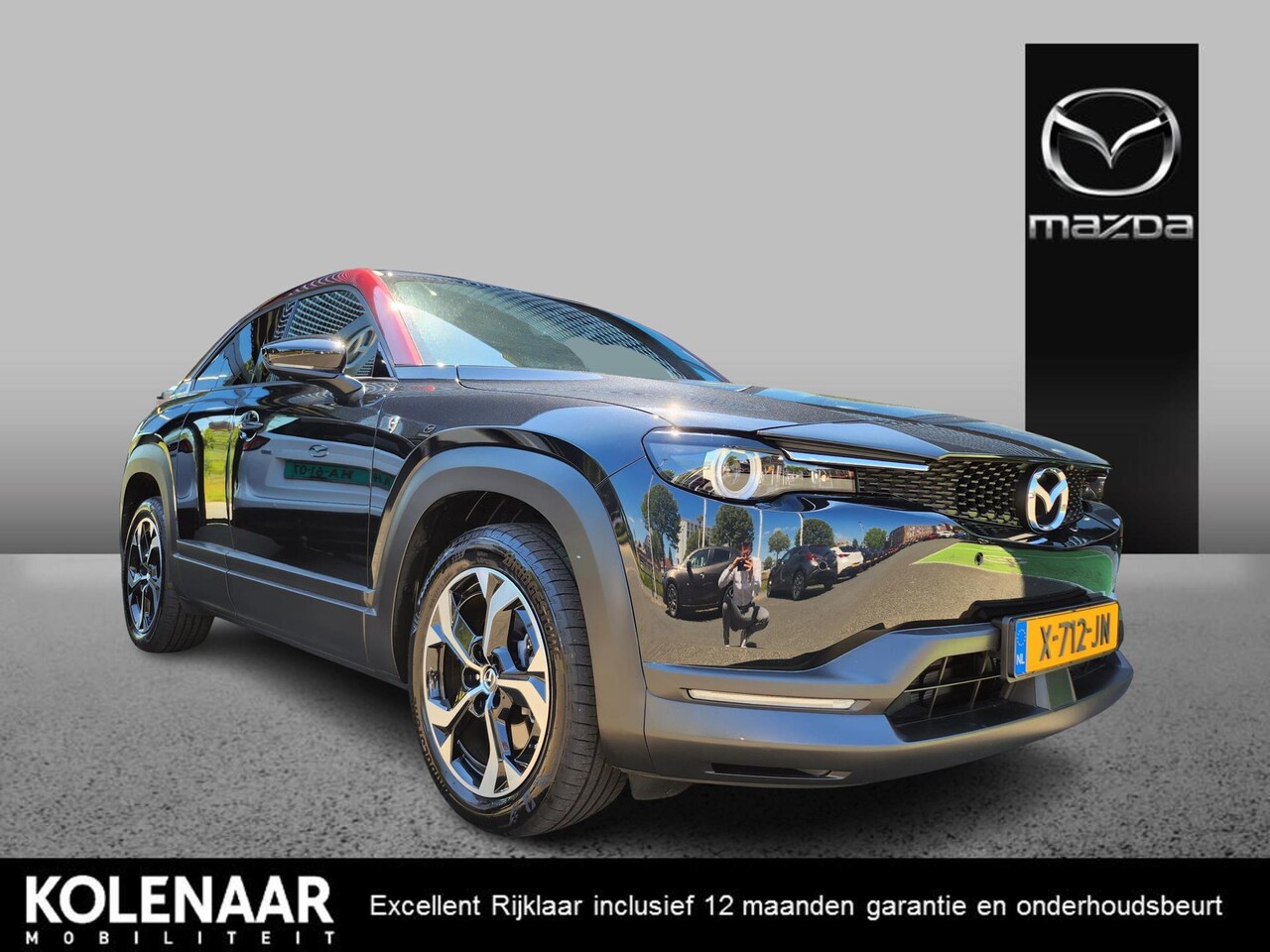 Mazda MX-30 - e-SkyActiv R-EV 170 Edition R /Navi/ECC/Adaptive/Keyless/HUD/CarPlay - AutoWereld.nl