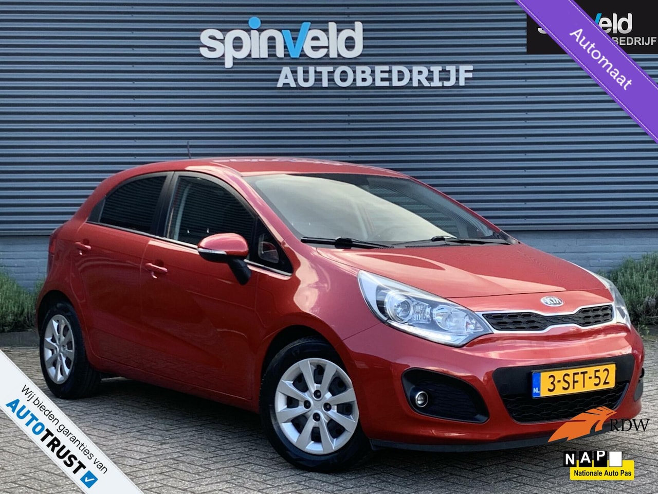 Kia Rio - 1.4 CVVT Plus Pack BJ`13 AUT NAP NL Cruise 5drs Airco - AutoWereld.nl