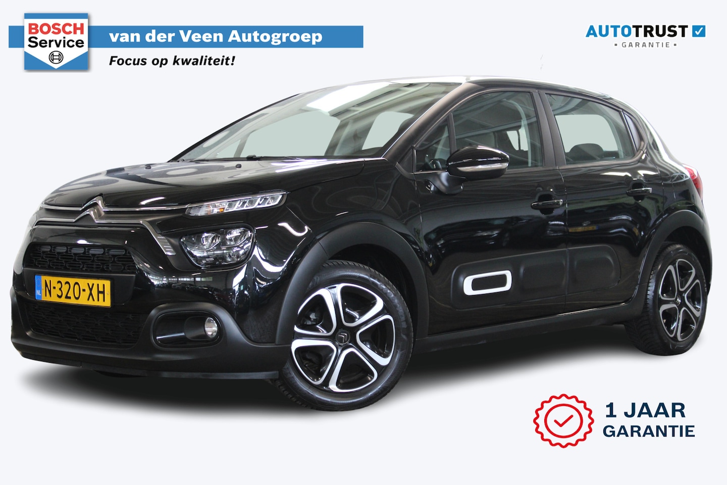 Citroën C3 - 1.2 PureTech Feel | Incl. 12 maanden garantie | Cruise control | Climate control | Navigat - AutoWereld.nl