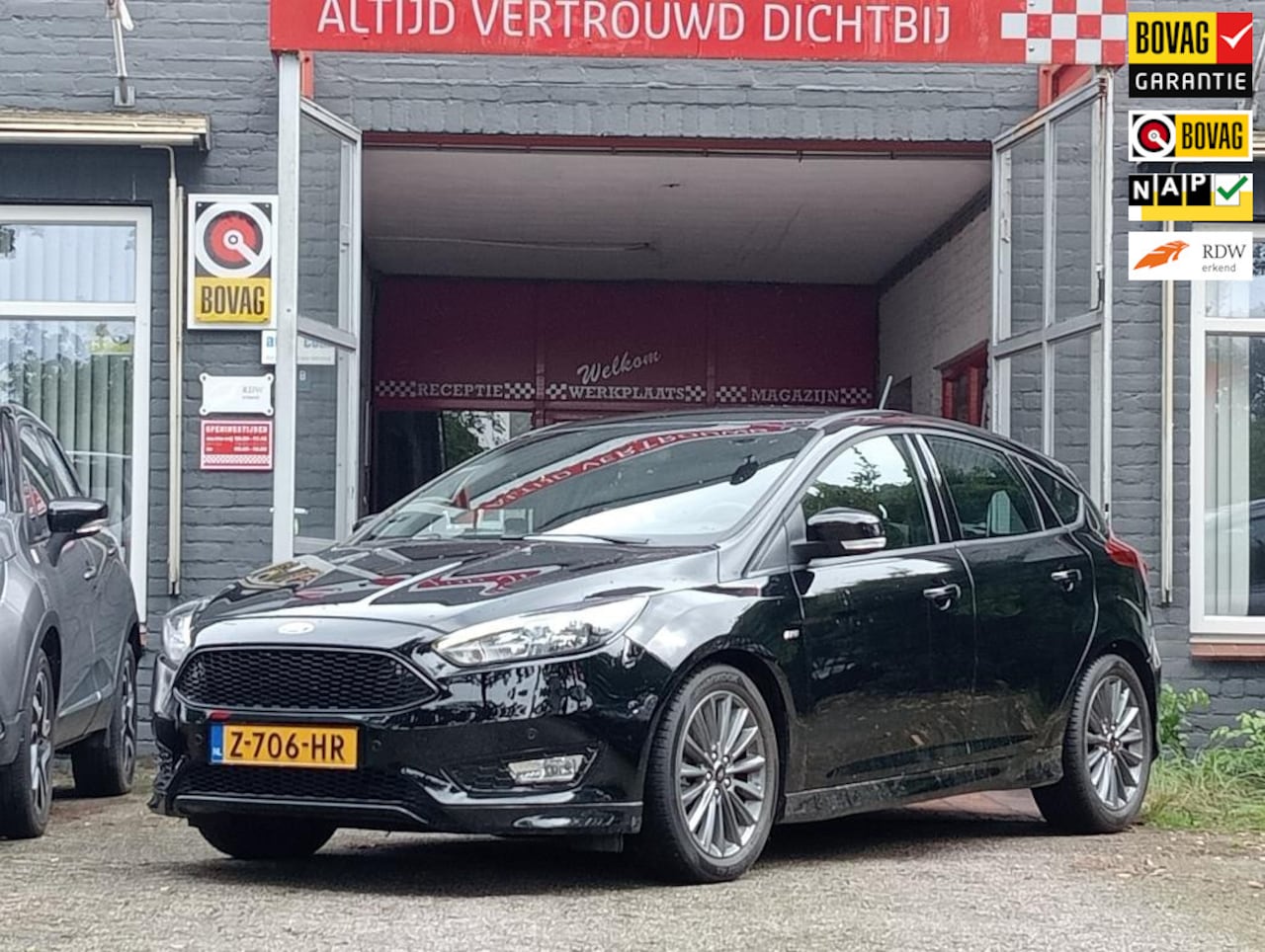 Ford Focus - 1.0 ST-Line 1.0 ST-Line, Automaat Nav, Apple carplay, camera RIJKLAAR PRIJS - AutoWereld.nl