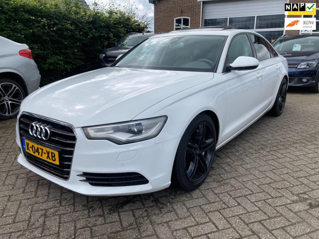 Audi A6 Limousine - 3.0 TFSI quattro Pro Line Bj 2012 vol opties, Leer,, APK TOT 02-2025 - AutoWereld.nl