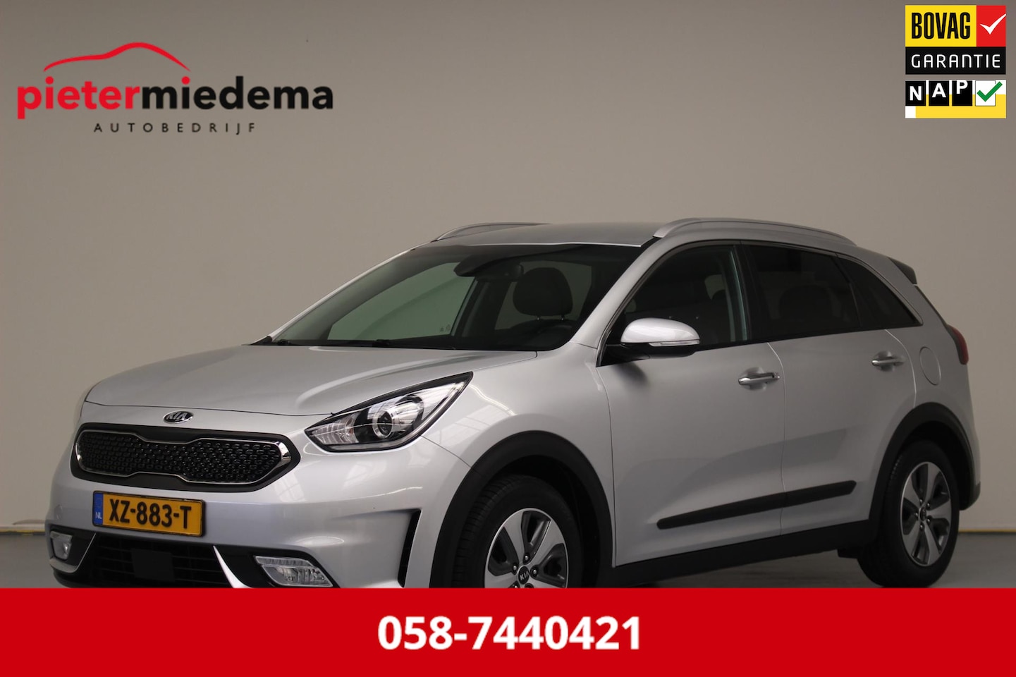 Kia Niro - 1.6 GDi Hybrid DynamicPlusLine 1.6 GDi Hybrid DynamicPlusLine - AutoWereld.nl