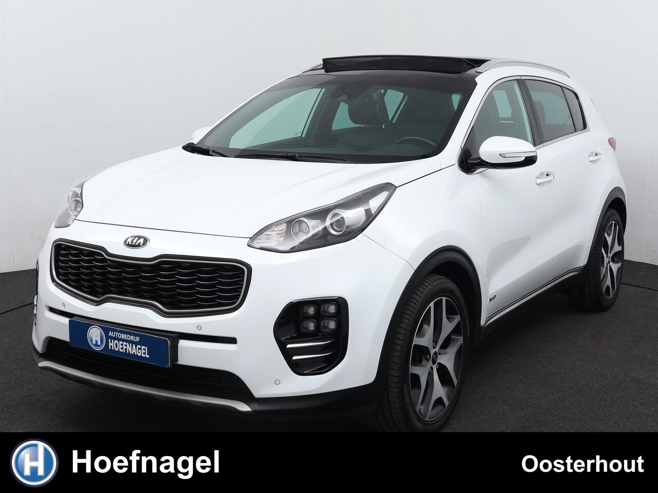 Kia Sportage - 1.6 T-GDI 4WD GT-Line AUTOMAAT PANORAMADAK |Navigatie | Cruise Control | Parkeersensoren - AutoWereld.nl