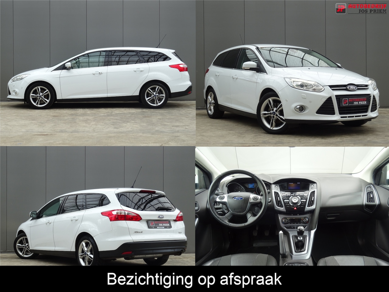 Ford Focus Wagon - 1.6 EcoBoost Titanium * XENON * 183 PK * VERW. STOELEN !! - AutoWereld.nl