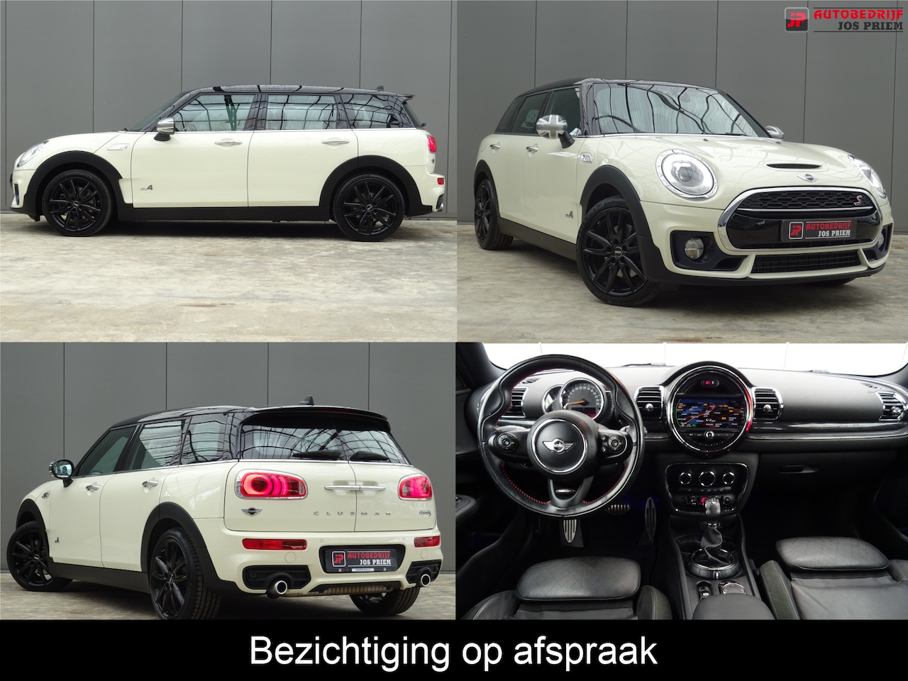 MINI Clubman - Mini 2.0 Cooper S ALL4 Chili Serious Business * JCW * LEER * DEALER ONDERH. !! - AutoWereld.nl