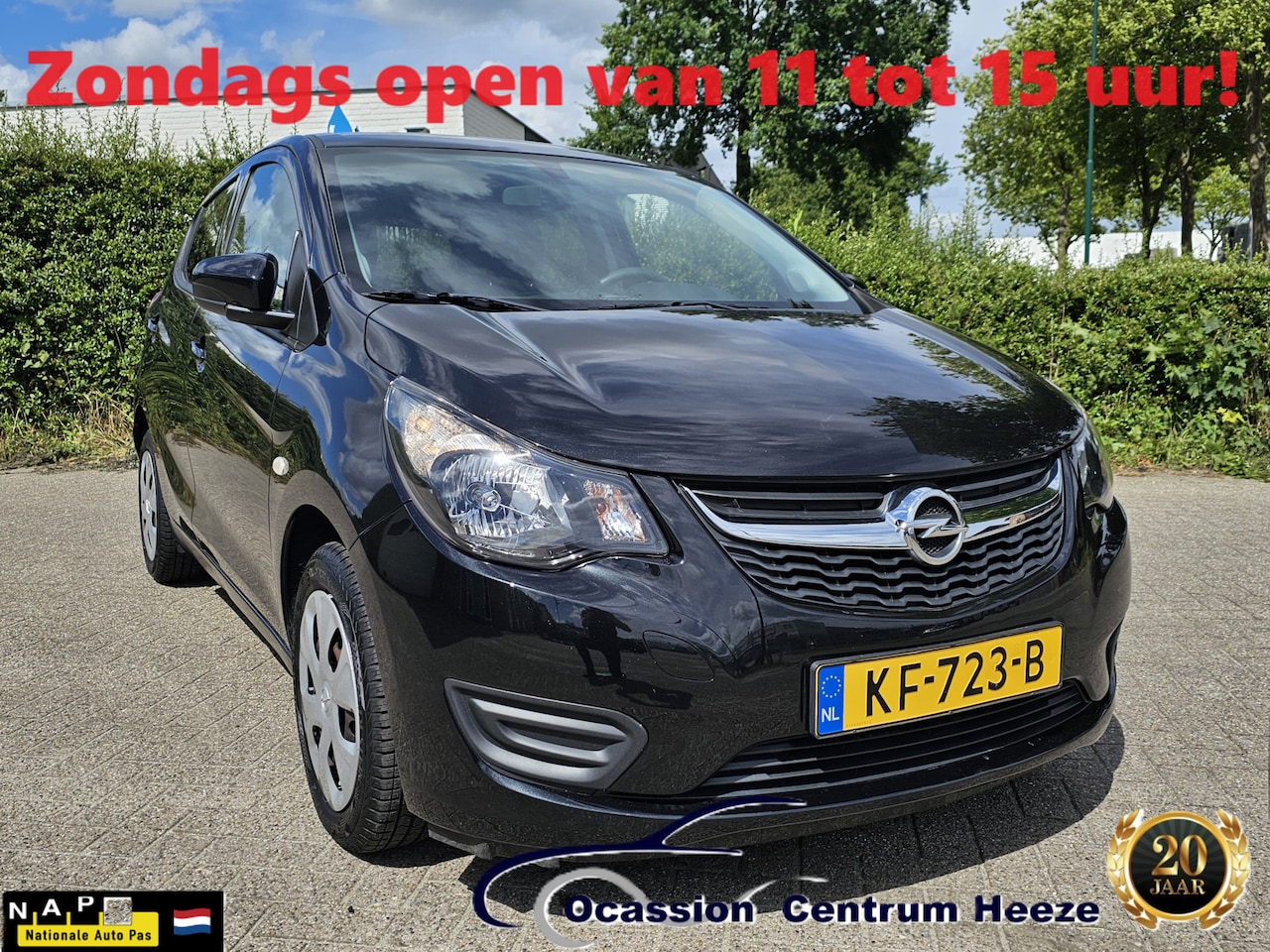 Opel Karl - 1.0 ecoFLEX Ed, AUTOMAAT! 1e Eigenaar! Zondag OPEN! - AutoWereld.nl