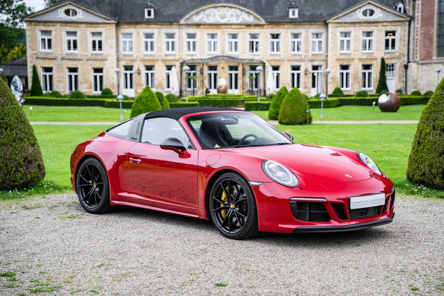 Porsche 911 Targa - 991.2 3.0 TARGA 4 GTS PDK | SPORTDESIGN | PCCB - AutoWereld.nl