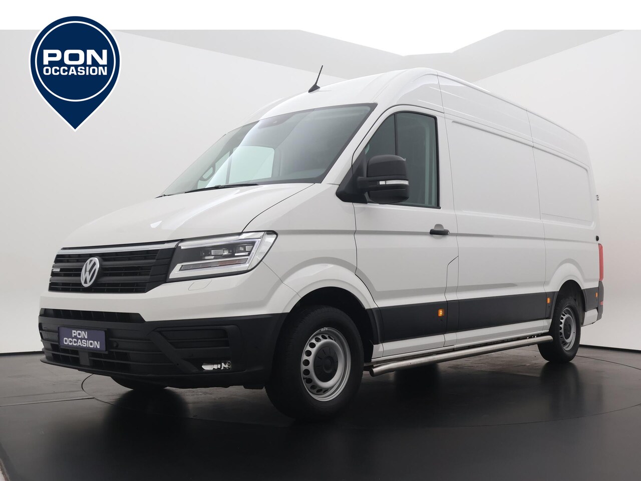 Volkswagen Crafter - e-Crafter 136 PK L3H3 36 kWh Highline Executive | Airco | Elek.pakket | Cruise Control | S - AutoWereld.nl