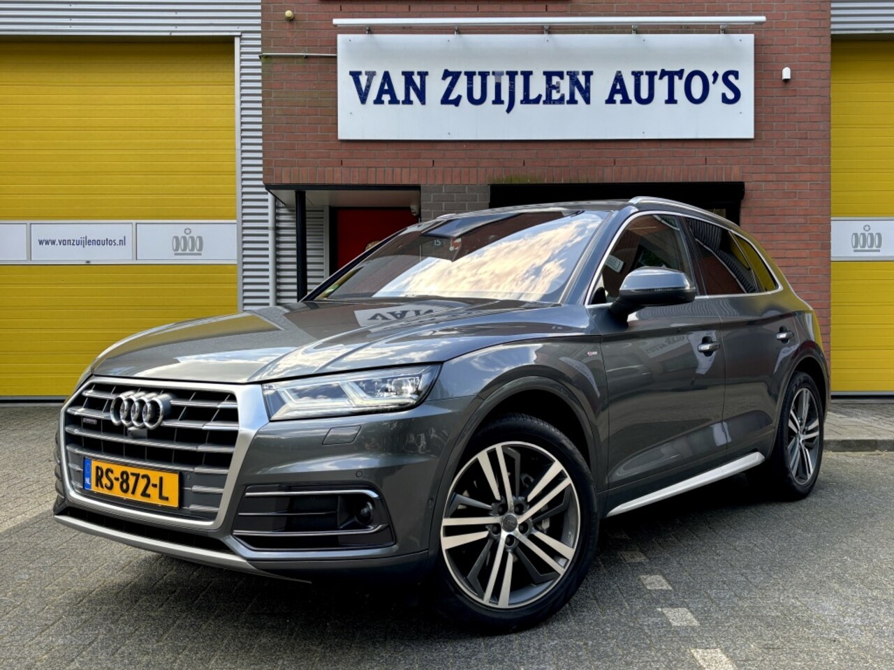 Audi Q5 - 2.0 TDI Quattro S-Line Pano B&O 20" Head-Up ACC - AutoWereld.nl