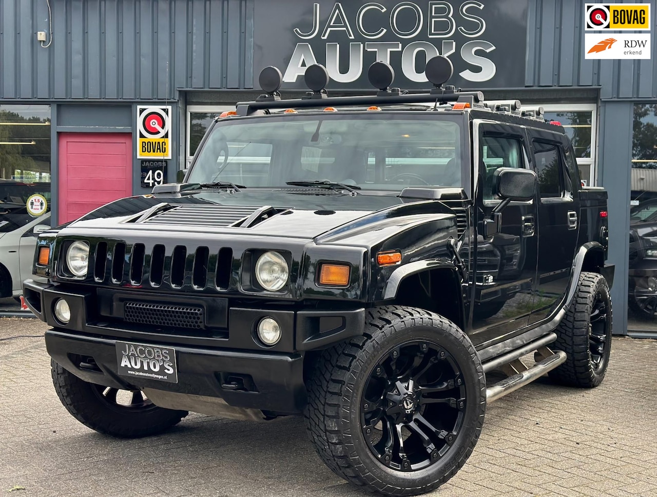 Hummer H2 - SUT V8 6.0 Youngtimer - AutoWereld.nl