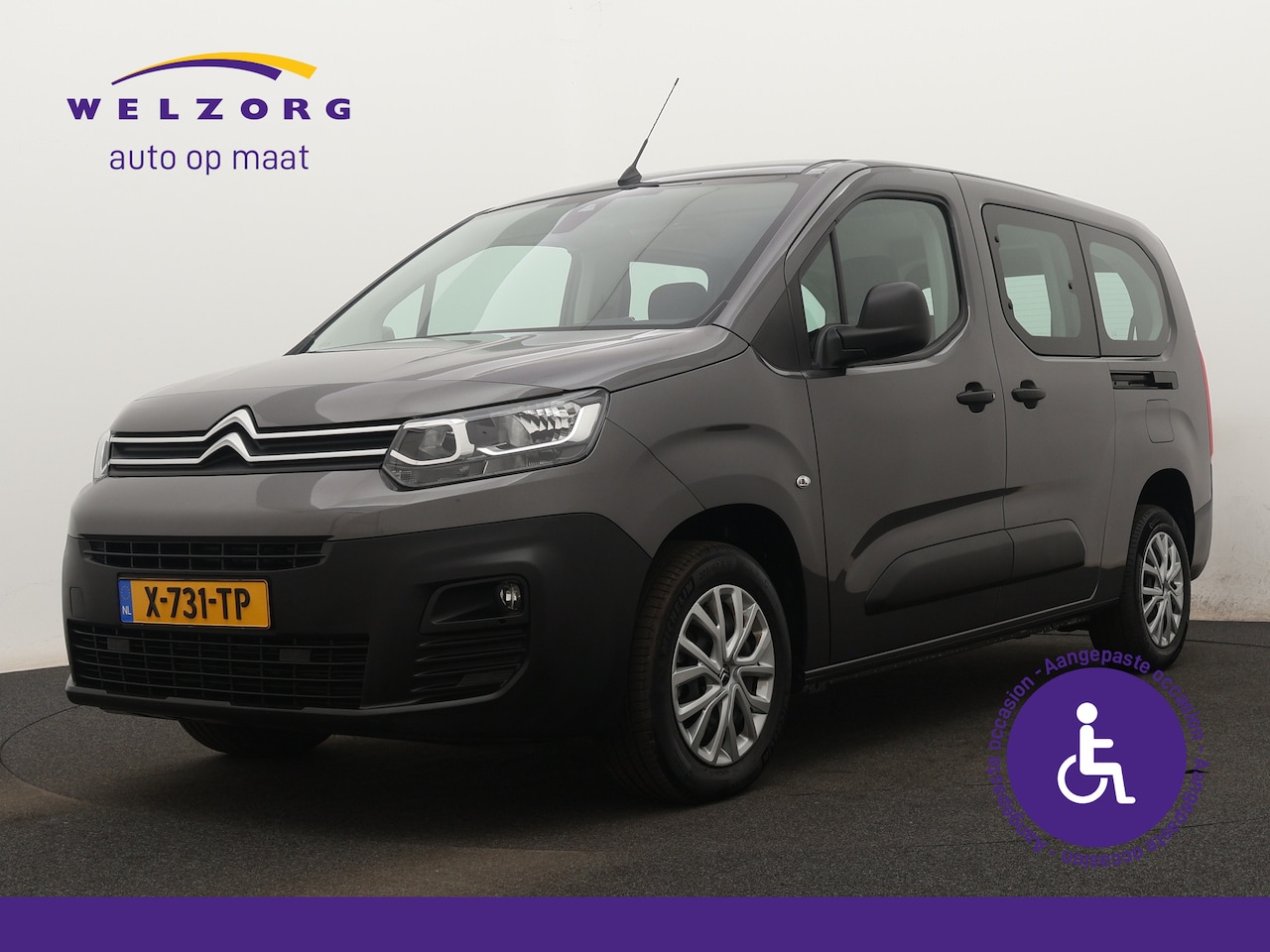 Citroën Berlingo XL - 1.2 PureTech Shine 7p. Ingepland voor nieuwe bodemverlaging t.b.v. rolstoelvervoer (Prijs - AutoWereld.nl