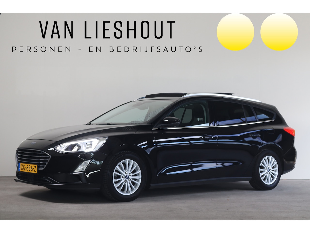 Ford Focus Wagon - 1.5 EcoBoost Titanium Business NL-Auto!! Panodak I Carplay - AutoWereld.nl