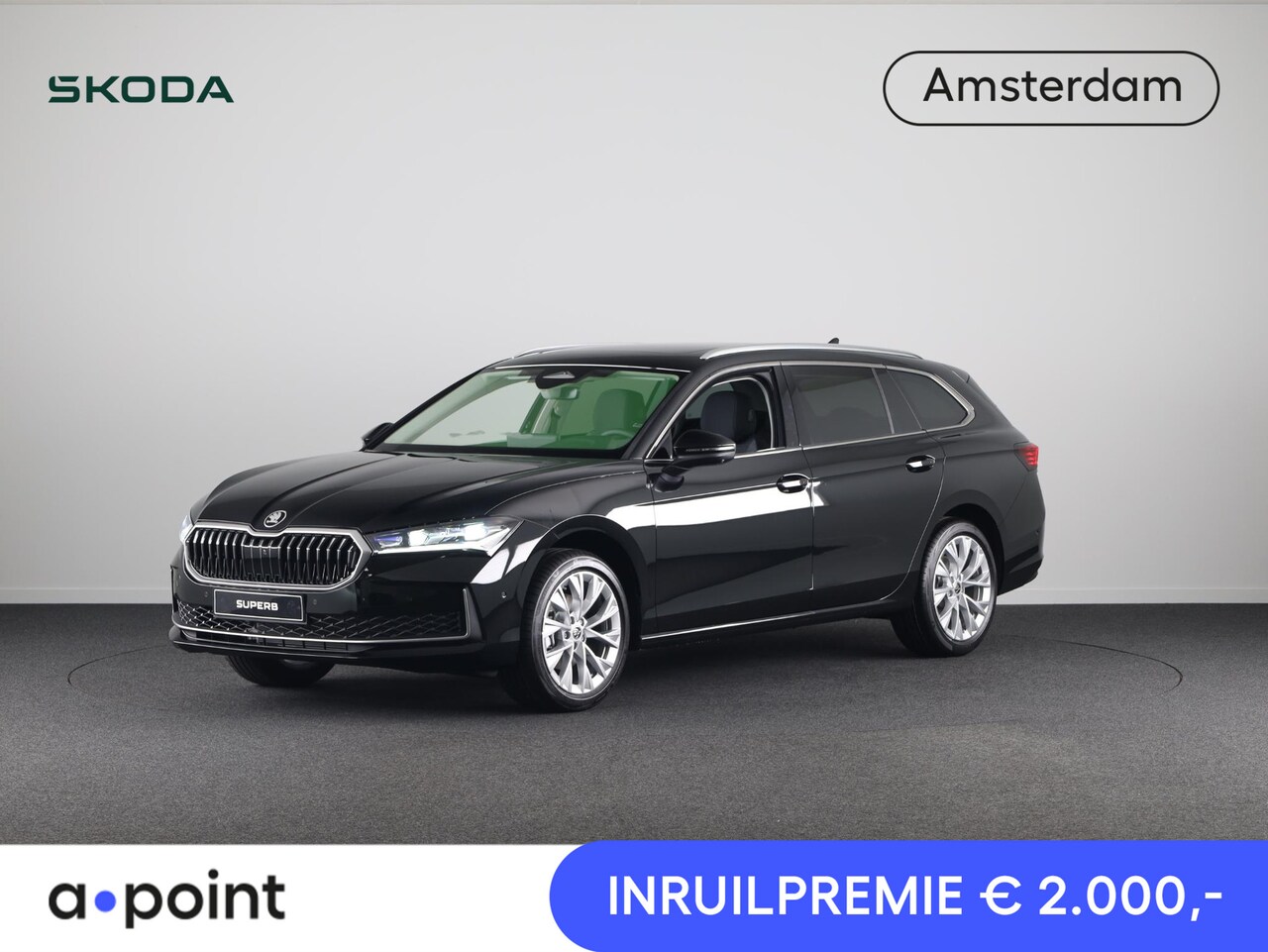 Skoda Superb Combi - First Edition 1.5 TSI MHEV 150 pk DSG-7 | Led Matrix | Panoramadak | Travel Assist Plus - AutoWereld.nl