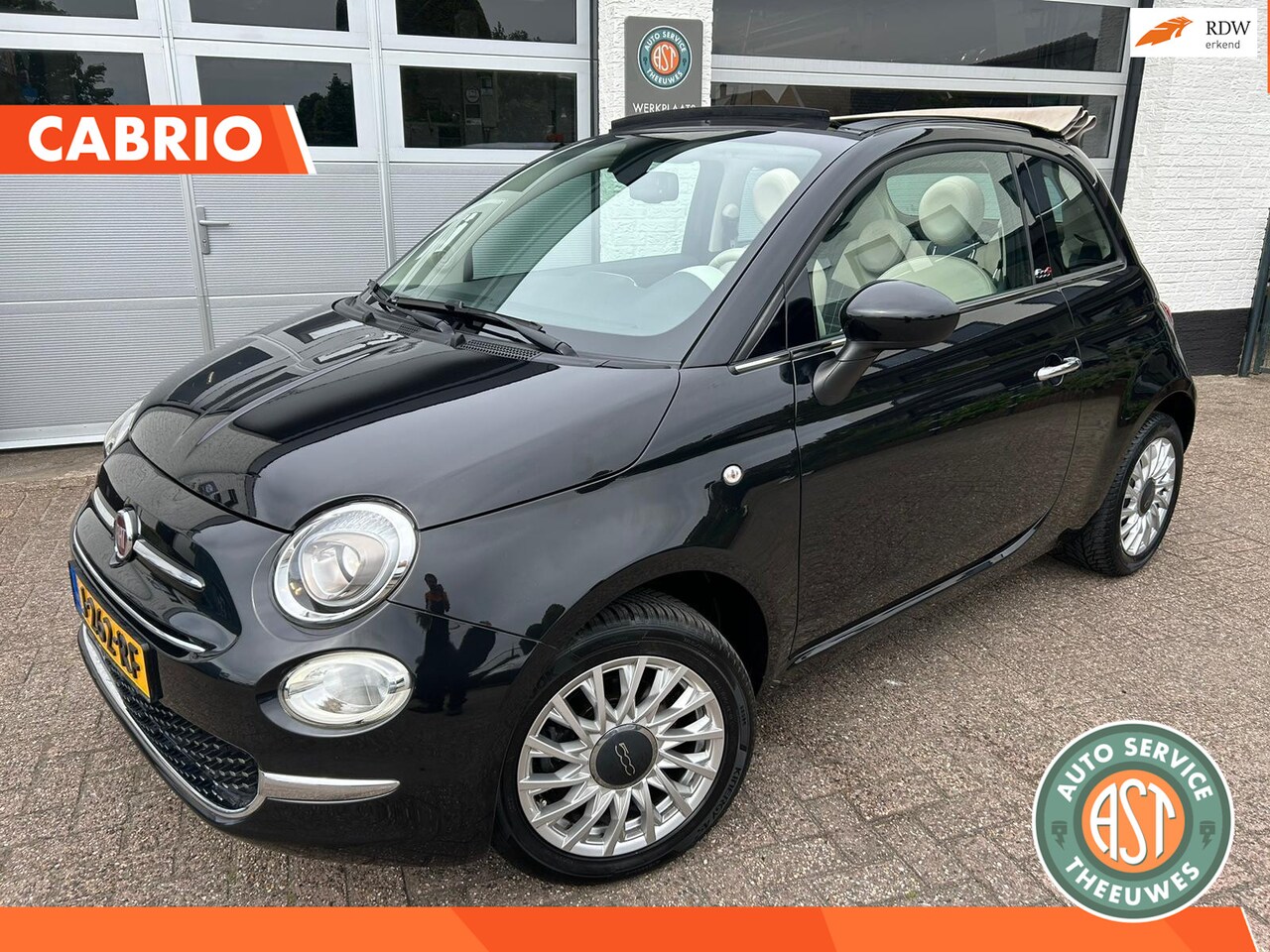 Fiat 500 C - 1.2 Lounge CRUISE|PDC|CLIMATE - AutoWereld.nl