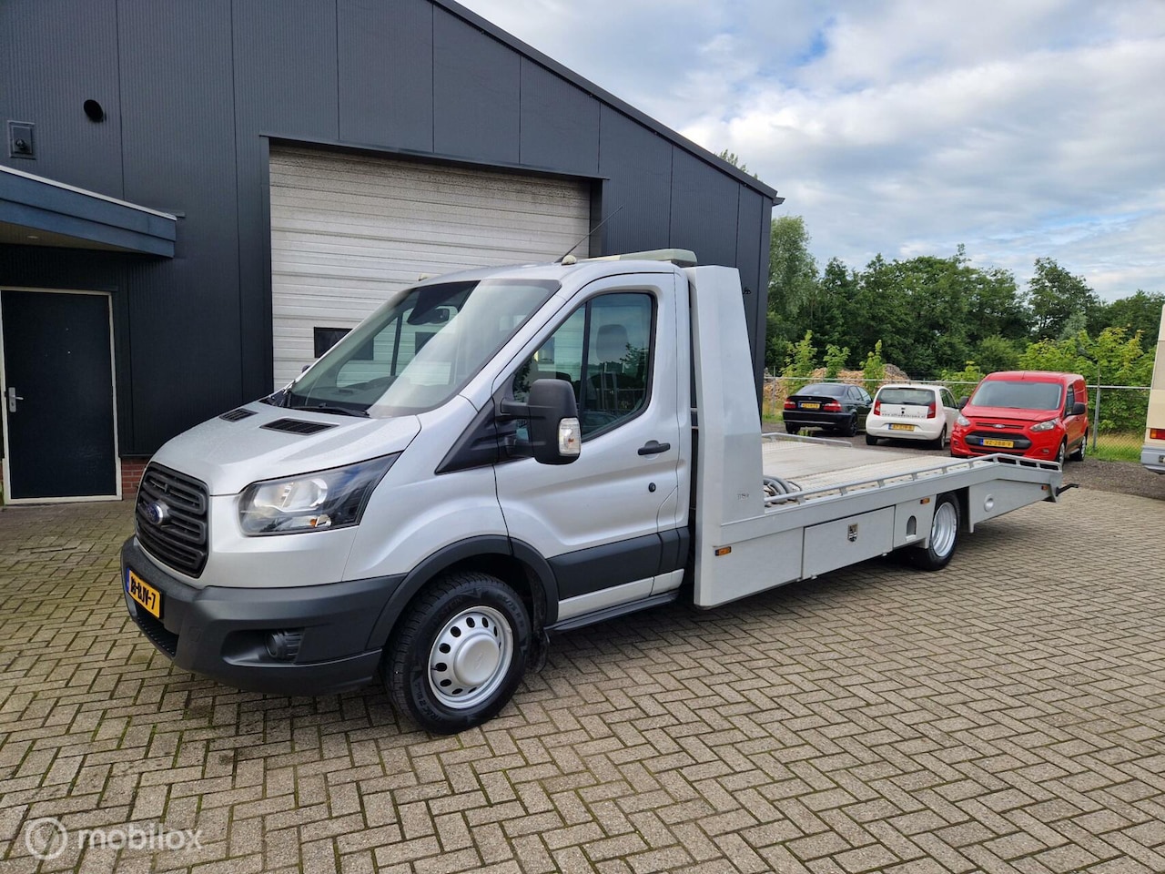 Ford Transit - 470+ EL serie Tijhof Oprijwagen Vrachtwagen - AutoWereld.nl