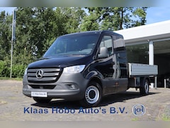 Mercedes-Benz Sprinter - 319 CDI L3 DC Open Laadbak Airco, Trekhaak 3500KG, Luchtvering, MBUX