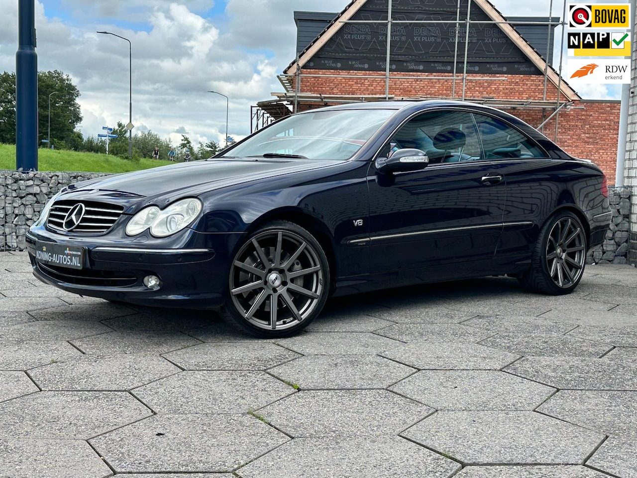 Mercedes-Benz CLK-klasse Coupé - 500 Avantgarde AMG|V8|Vol leder|Bose|Bleutooth|AppleCarPlay|AUT5 - AutoWereld.nl