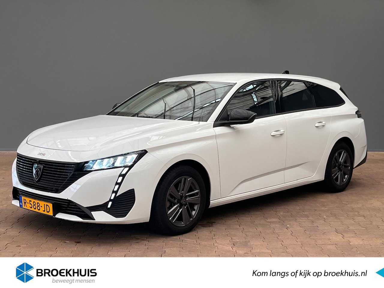 Peugeot 308 SW - 1.2 130PK Active Pack Business Automaat | Trekhaak | Parkeersensoren Achter | Digitaal Das - AutoWereld.nl