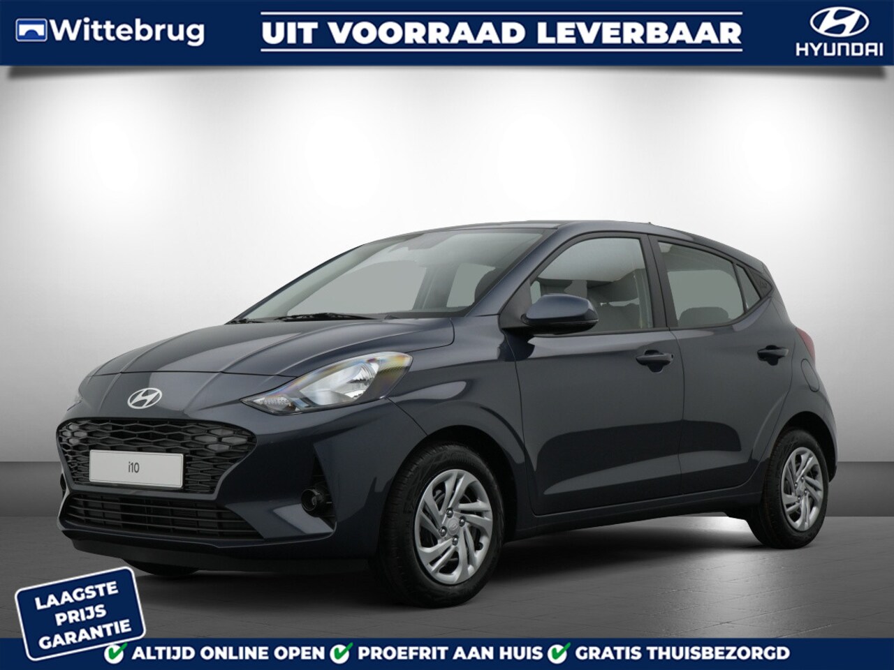 Hyundai i10 - 1.0 Comfort 5-zits 5 persoons versie met Apple Carplay Navigatie, Airconditioning en Cruis - AutoWereld.nl