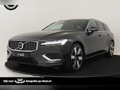 Volvo V60 - T6 RECHARGE AWD ESSENTIAL EDITON *FISC. €54.894, -* -LEDER|CAMERA|TREKHAAK|CLIMATE|ADAP.CR