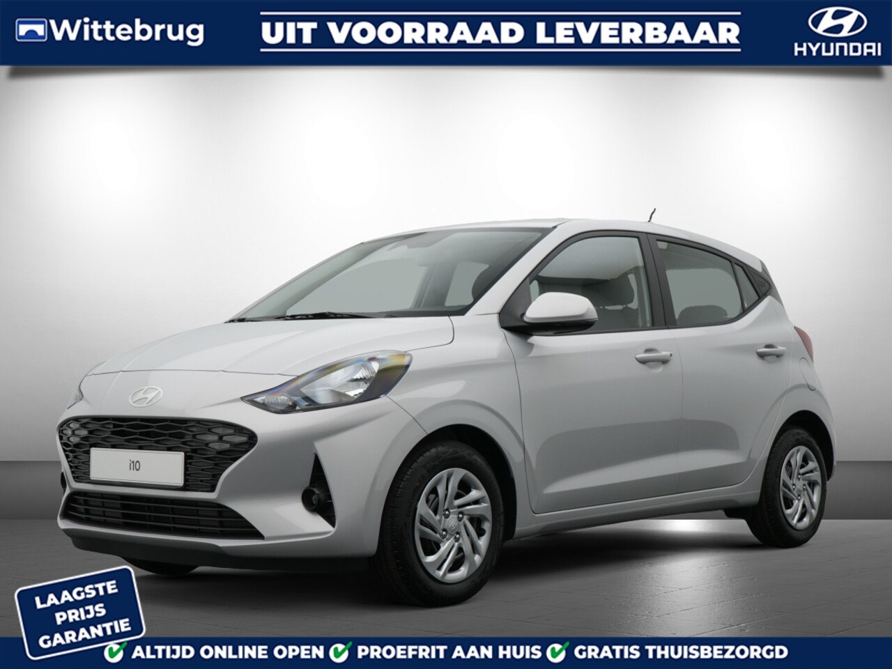 Hyundai i10 - 1.0 Comfort 5-zits 5 persoons versie met Apple Carplay Navigatie, Airconditioning en Cruis - AutoWereld.nl