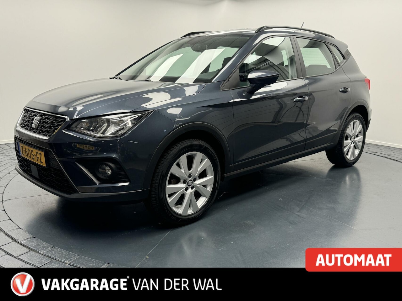 Seat Arona - 1.0 TSi Style Automaat-Navigatie-Cr.contr-Clima-Trekhaak-Pdc-Lm17"velgen - AutoWereld.nl