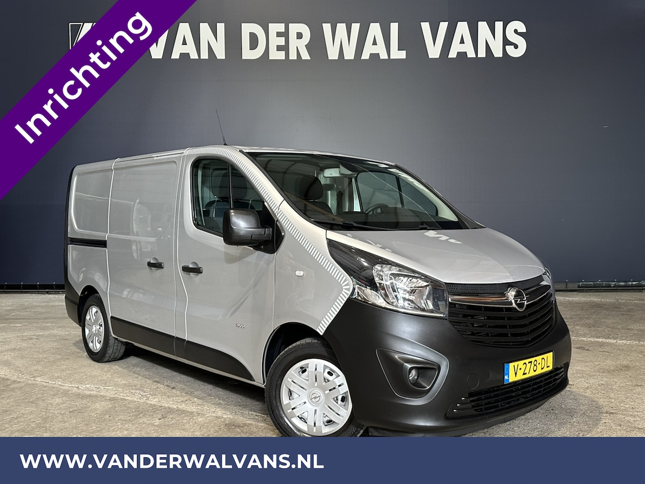 Opel Vivaro - 1.6CDTI 126pk L1H1 inrichting Euro6 Airco | Omvormer | Navigatie | Camera LED, Cruisecontr - AutoWereld.nl