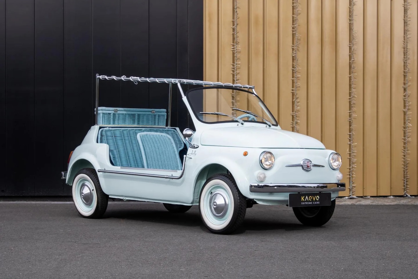 Fiat 500 - Jolly (riet, strandauto, Italiaans) - AutoWereld.nl