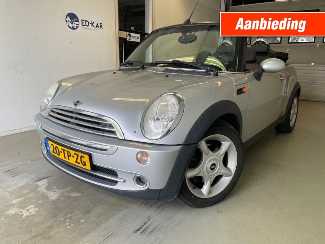 MINI Cooper - 1.6 Chili LEER CABRIO GOEDONDERHOUDEN NAP N. APK 4-2025 - AutoWereld.nl