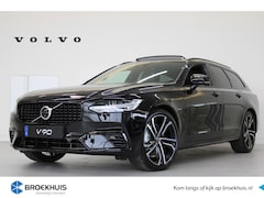 Volvo V90 - T8 455PK Long Range Ultimate Dark | Full Option | Luchtvering | Bowers & Wilkins | HUD | 3