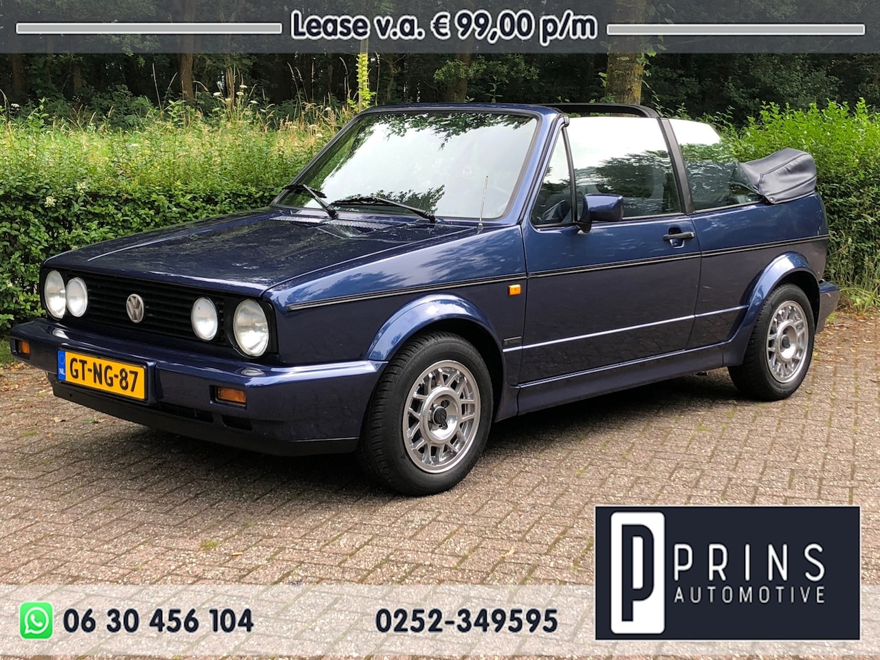 Volkswagen Golf Cabriolet - 1.8 Quartett 1.8 Quartett - AutoWereld.nl