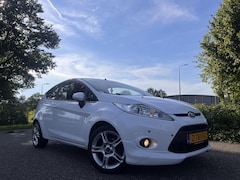 Ford Fiesta - 1.4 SPORT-97 PK ST LINE LEDER-AIRCO-STOELVERWARMING