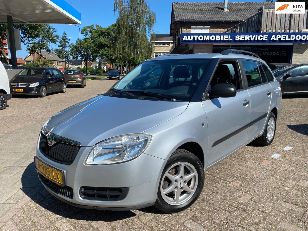 Skoda Fabia Combi - 1.2-12V Comfort * ELEKTR. RAMEN|AIRCO|LM. VELGEN|STUURBEKR. * - AutoWereld.nl