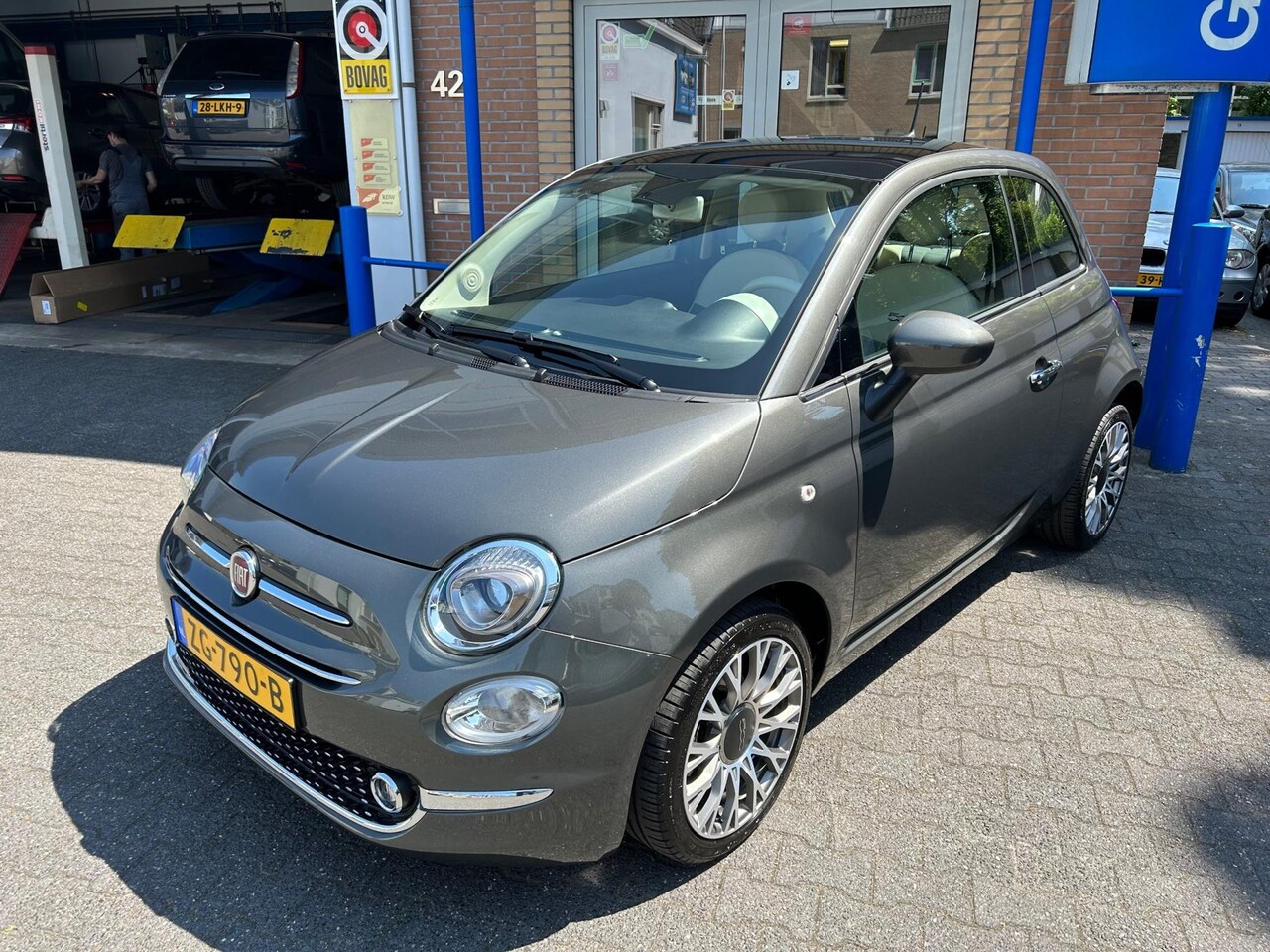 Fiat 500 - 1.2 (4-CILINDER!)Lounge|NAVI|CRUISE|PDC|PANORAMADAK|ORG.NL+NAP!|UNIEK MOOIE AUTO|BTW-AUTO - AutoWereld.nl