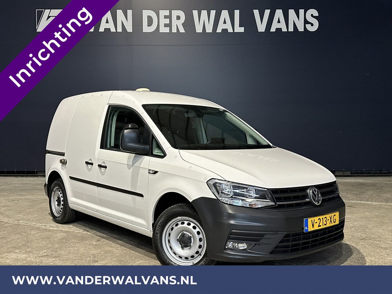 Volkswagen Caddy - 2.0 TDI L1H1 inrichting Euro6 Airco | Navigatie | Camera | Cruisecontrol | Trekhaak parkee - AutoWereld.nl