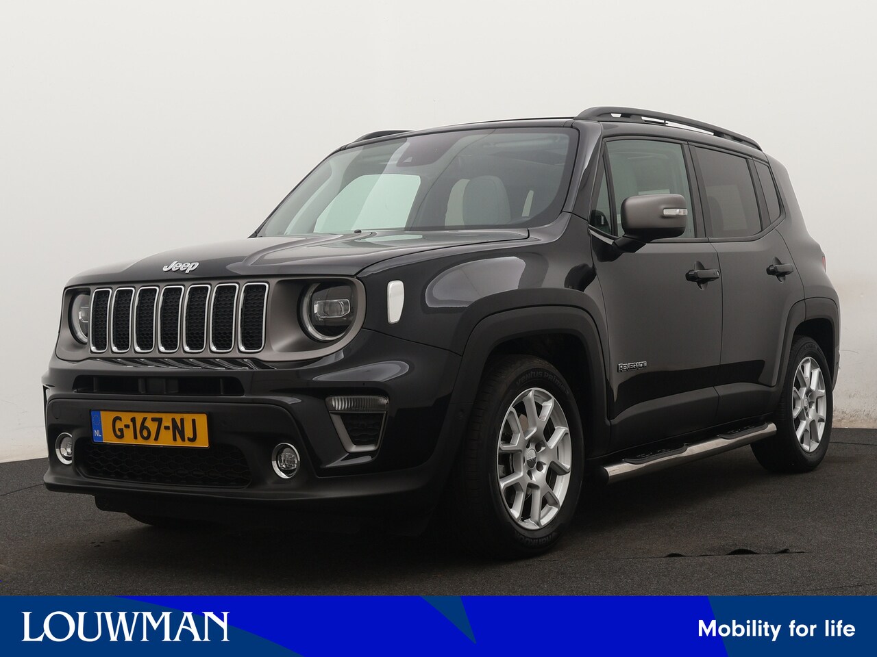 Jeep Renegade - 1.3T-e Limited | Schuifdak | Parkeerhulp | Adapt. cruise control | Rijstr.sensor | - AutoWereld.nl