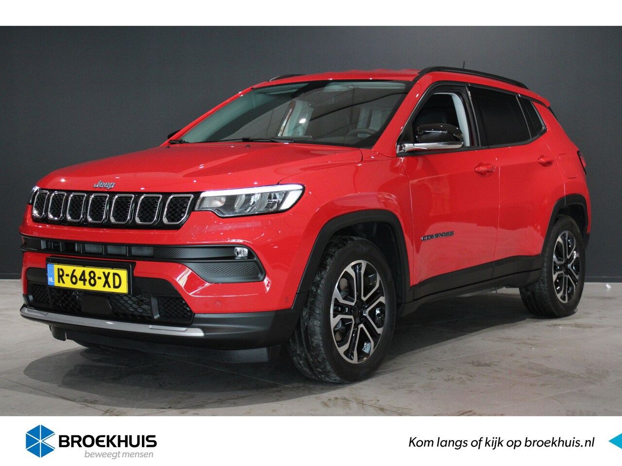 Jeep Compass - 4xe 190 Plug-in Hybrid Electric Limited Lease Ed. | Camera | Navi | Sensoren V+A | Adap. C - AutoWereld.nl