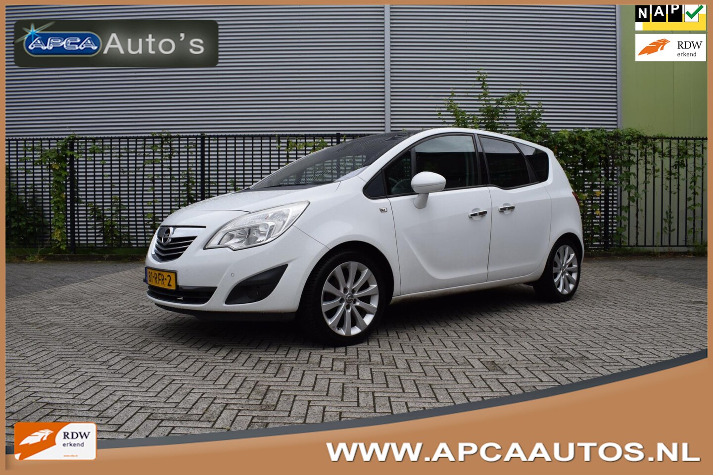 Opel Meriva - 1.4 Turbo Cosmo NLauto DealerOH CruiseC PanoDAK - AutoWereld.nl